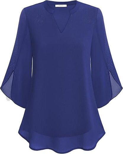 Stylische Bluse für Damen | Entspannt Passform