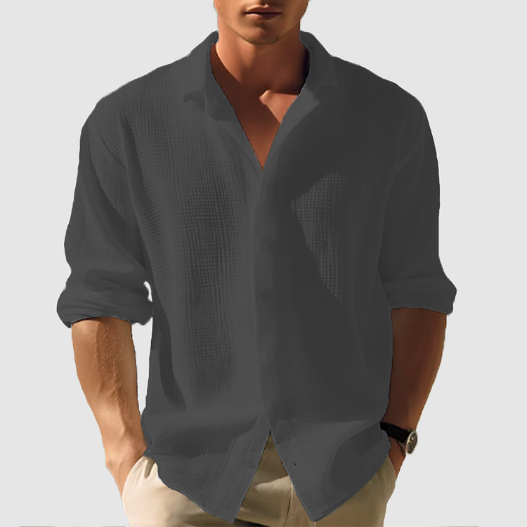 Lässiges Button Down Hemd Für Herren | Sommer